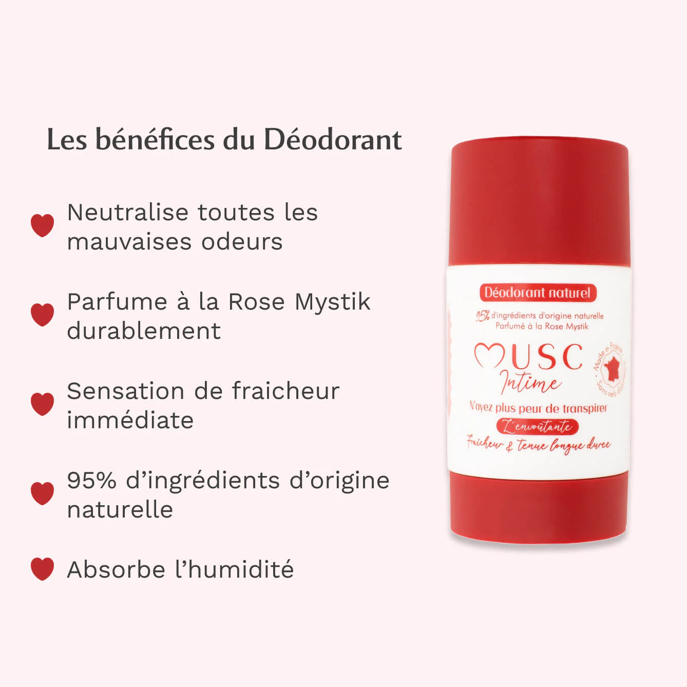 Musc Intime   "Déodorant Naturel"