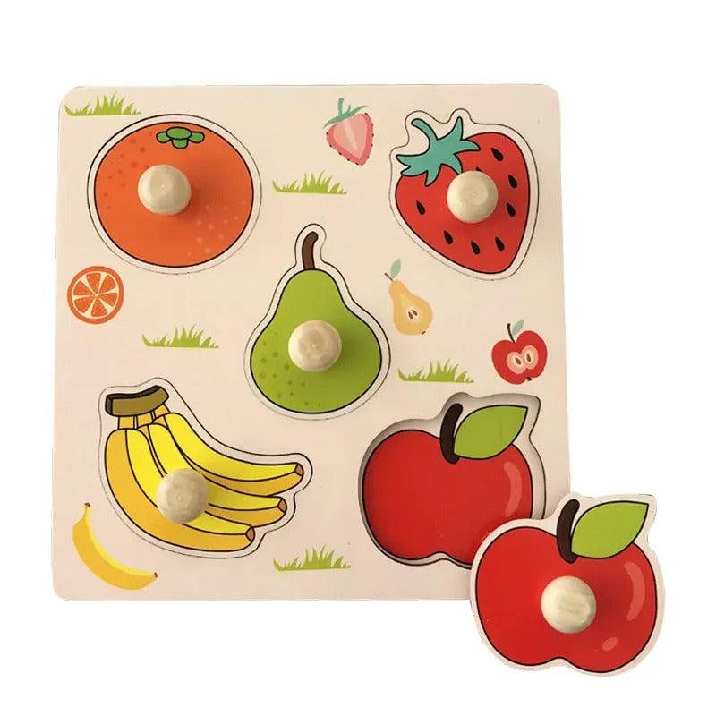 Puzzles en bois Montessori pour enfants